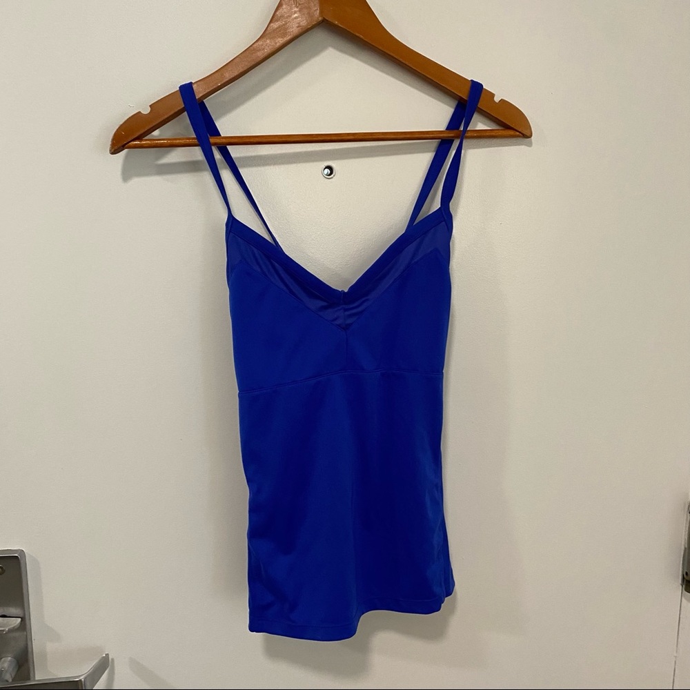 Alo Colbalt Blue Tank Top